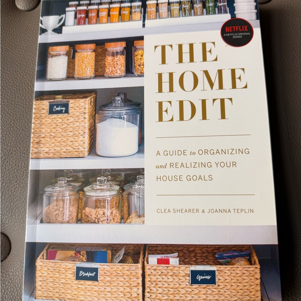 The Home Edit: Organizing Guide in Cream and Gold